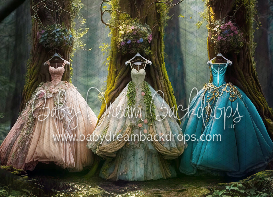 enchanted forest theme dress